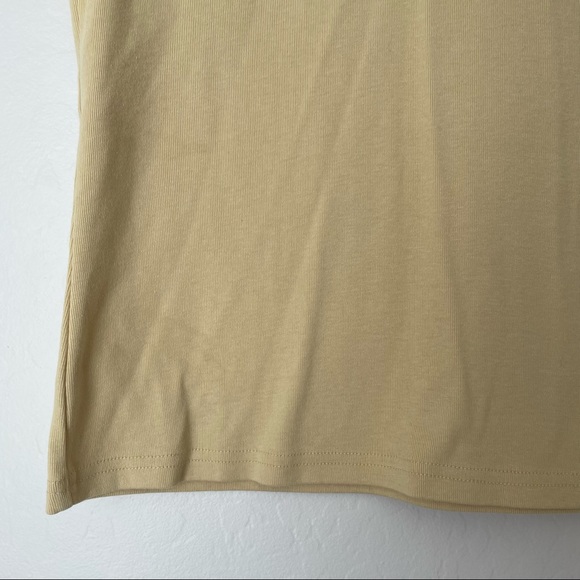 Rafael Sport Yellow Sleeveless High-Neck Shirt Size Large - Picture 4 of 8